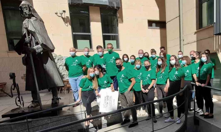 Caja Rural de Soria celebra hoy su marea verde