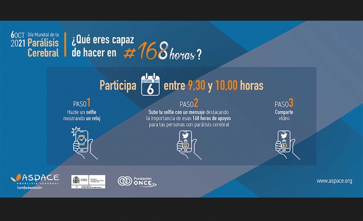 168 horas, la nueva campaña de sensibilización del Movimiento ASPACE