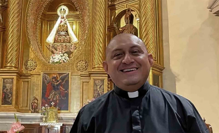 Álvaro Chávez, nuevo párroco de Ágreda