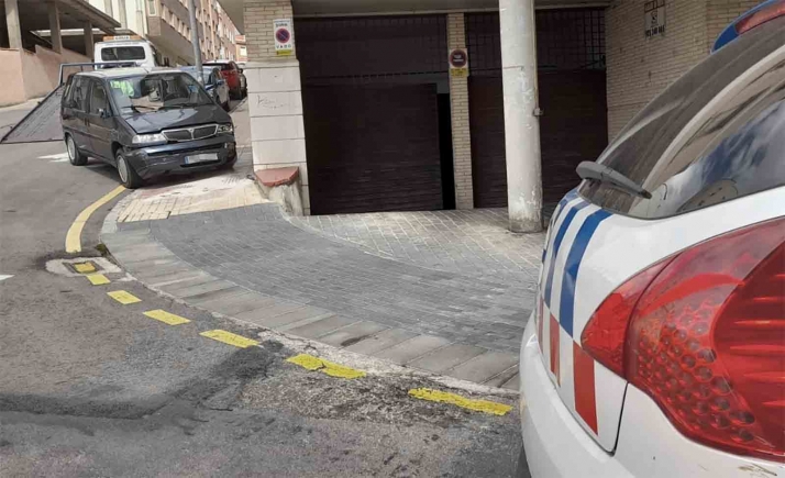 Susto en la calle Cortes