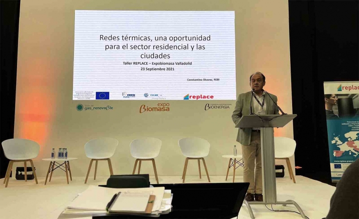 REBI comparte su experiencia en redes de calor en la Feria Internacional Expobiomasa 2021