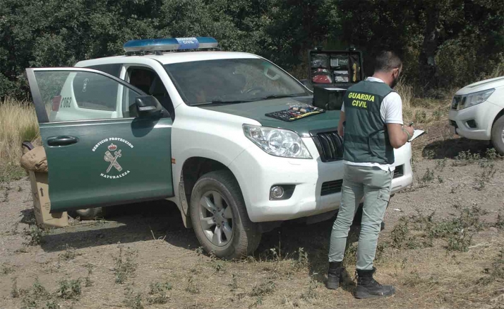 La Guardia Civil investiga a un apicultor como posible responsable del incendio forestal en el Moncayo