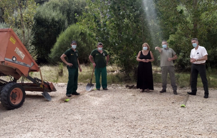 De Gregorio evalúa en Espejón y en el río Lobos los daños producidos por las últimas inundaciones