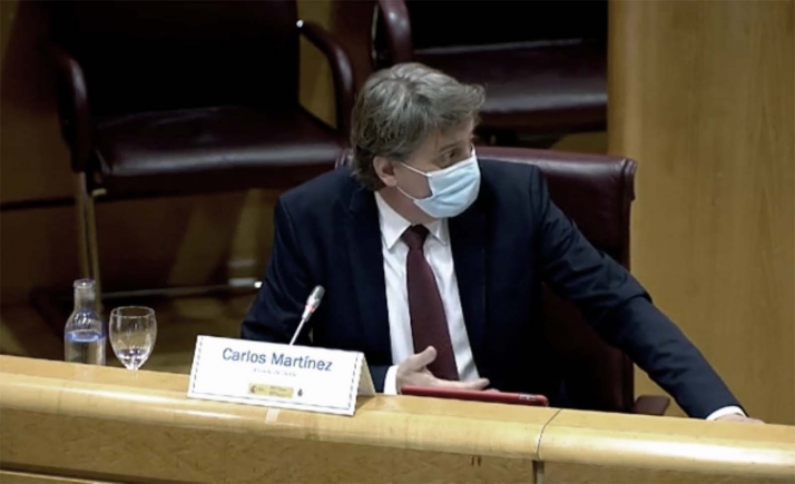 Mínguez interviene en el Senado en una jornada sobre la neutralidad climática urbana