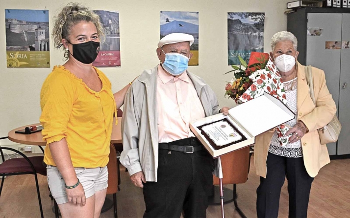 La Delegación de Caza homenajea a su federado más veterano