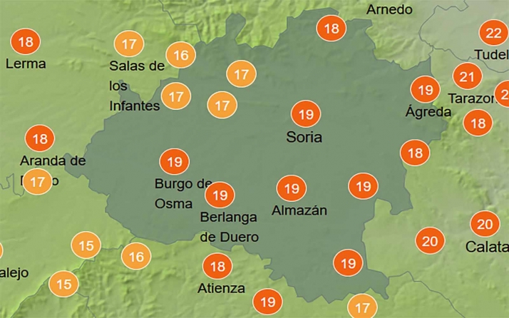 El tiempo en Soria: Más despejado por la tarde