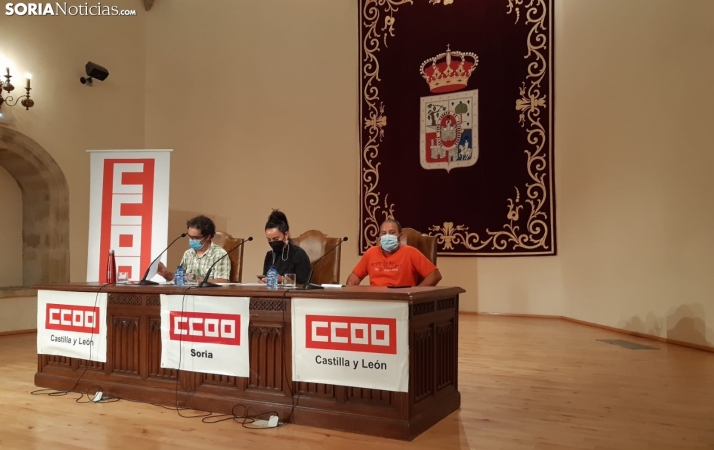 CCOO Soria: Los jóvenes sí vamos a tener pensión, y va a ser digna y de calidad