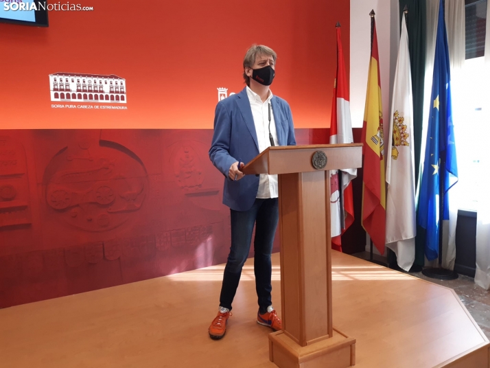 Soria aprovechará los fondos europeos para finalizar la peatonalización del centro