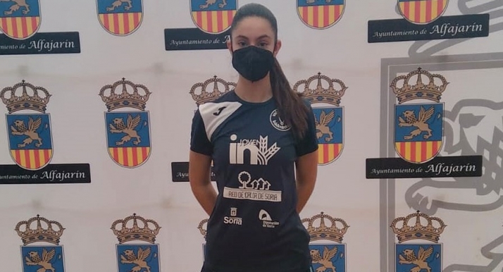 Carmen Carro del Club Valonsadero Bádminton finaliza 3º en Alfajarín