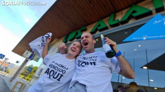 ‘4 y 8’, las terminaciones más premiadas vendidas en Soria para la Lotería de Navidad