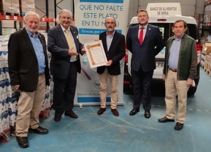 La Casa Troncal dona 5.000€ al Banco de Alimentos de Soria