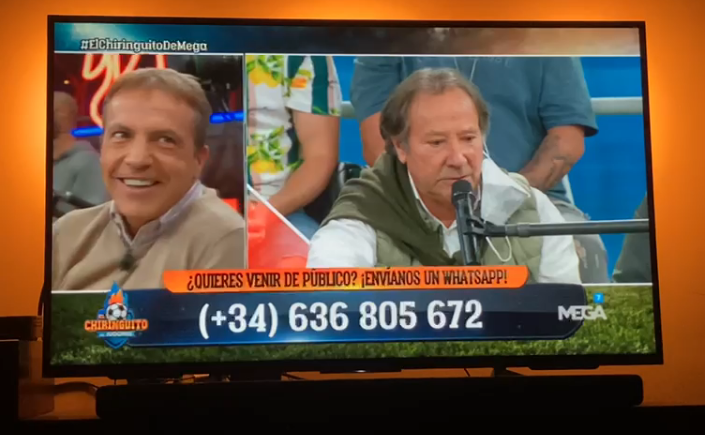 El conocido vecino de Covaleda ironiza con Cristóbal Soria en ‘El Chiringuito’