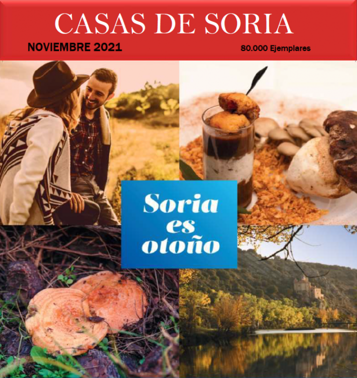 Ya esta disponible la revista de las Casas de Soria de Noviembre