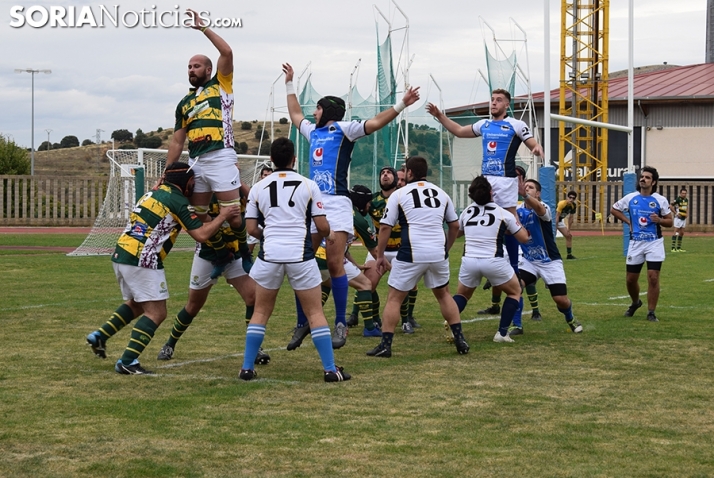Galería: los aficionados sorianos al rugby se reencuentran con su deporte y con su equipo, el Ingenieros Soria