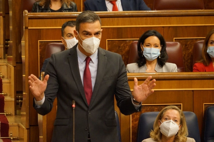 Pedro Sánchez, este mes en el Congreso de los Diputados. 