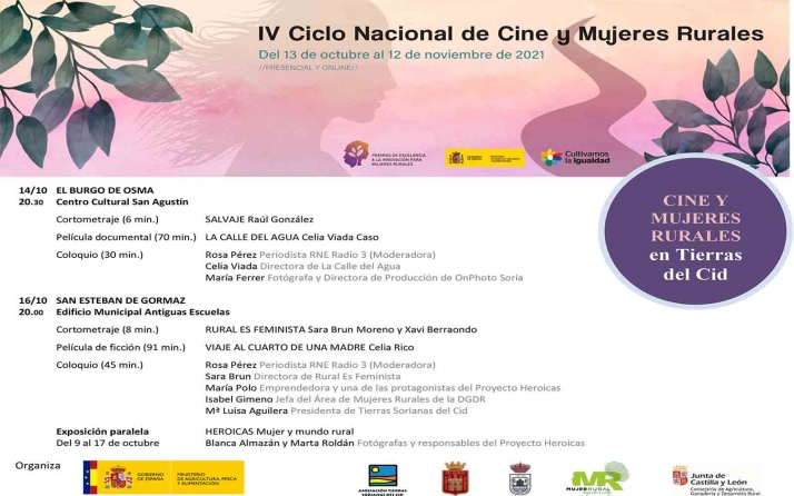 Cine sobre mujer rural en El Burgo y San Esteban