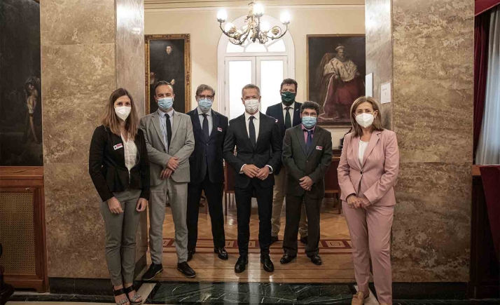 Las CEOE de Soria, Cuenca y Teruel piden la colaboración del presidente del Senado para activar las ayudas al funcionamiento