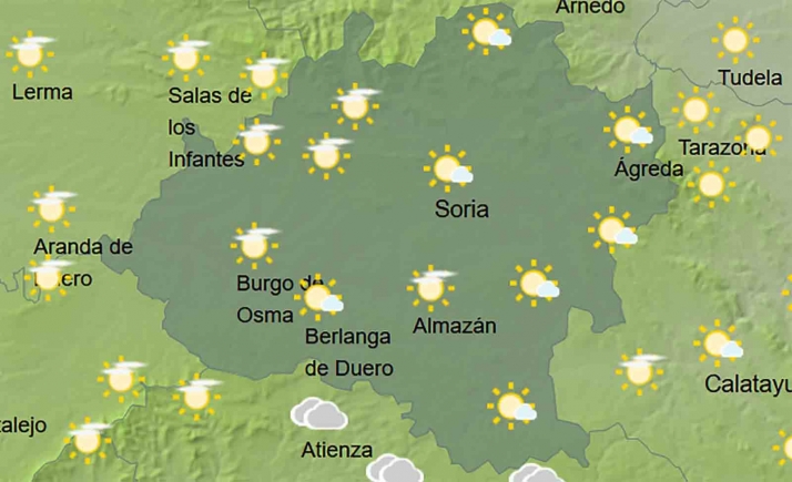 El tiempo en Soria: Continúa la estabilidad
