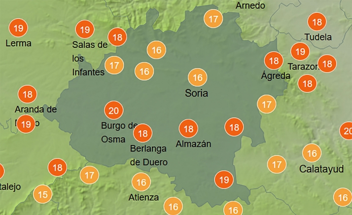 El tiempo en Soria: Suben las temperaturas