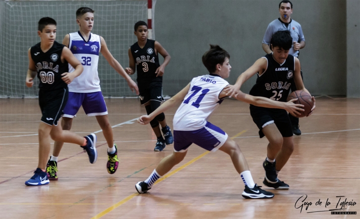 Cuatro victorias de seis posibles: Excelente inicio de año para la cantera del Club Soria Baloncesto