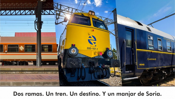 El domingo llega a Soria el tren Torrezno Exprés
