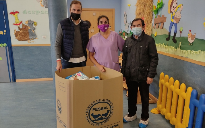 Guarderías sorianas, solidarias con el Banco de Alimentos
