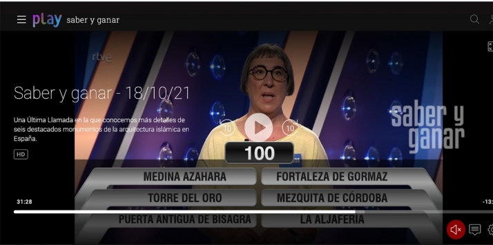 Gomaz se promociona en Saber y Ganar