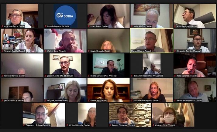 Los presidentes del PP en Soria, Cuenca y Teruel se coordinan para reivindicar la fiscalidad diferenciada