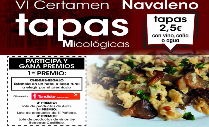 Este fin de semana arranca el IV Certamen de tapas de setas en Navaleno