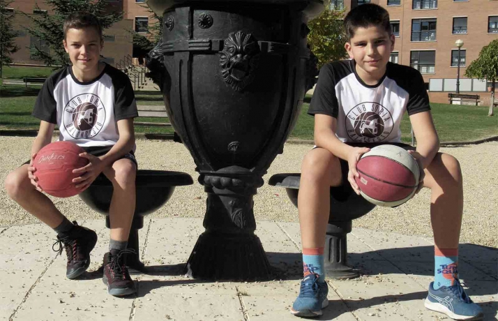Diego Valero y Víctor Chamarro, del CSB convocados por la Federación de Baloncesto de Castilla y León