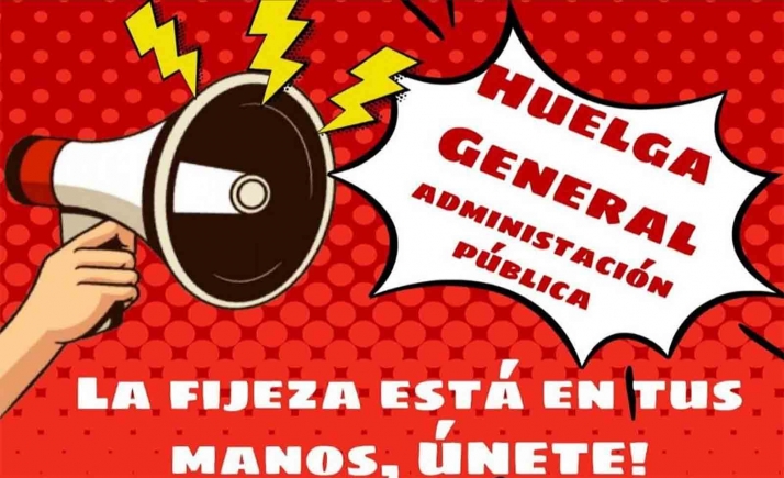 Convocan para este jueves huelga general de funcionarios interinos
