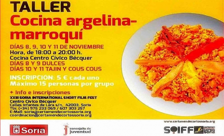 El XXIII Certamen Cortos acercará África a través de talleres de cocina y percusión