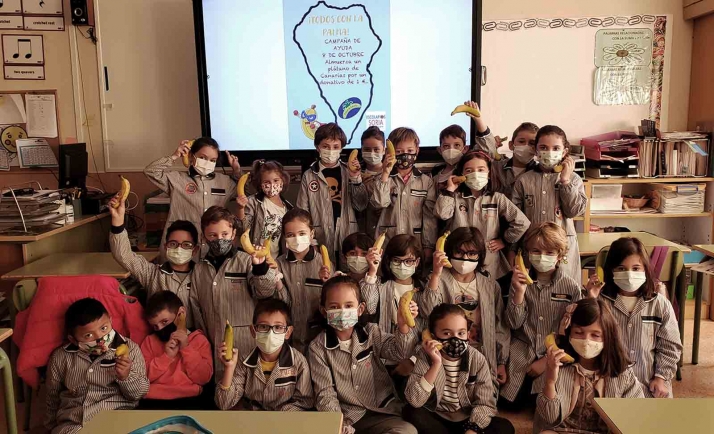 Todos con La Palma en Escolapios