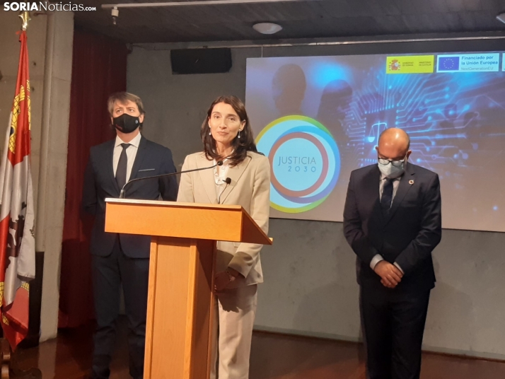 La ministra de Justicia se compromete a estudiar la llegada a Soria de un Juzgado de Vigilancia Penitenciaria