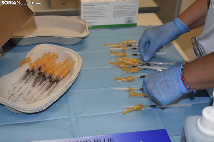 Soria recibe más de 15.000 vacunas contra el Covid esta semana