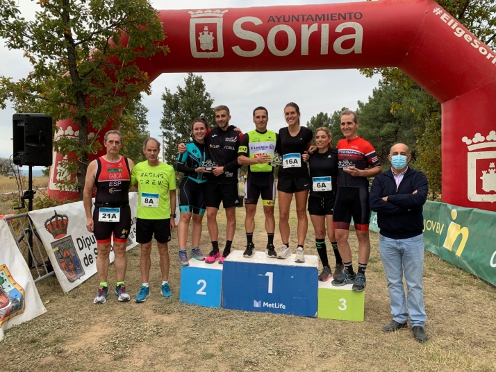 Duatlón Cross de María García. / Triatlon Castilla y León