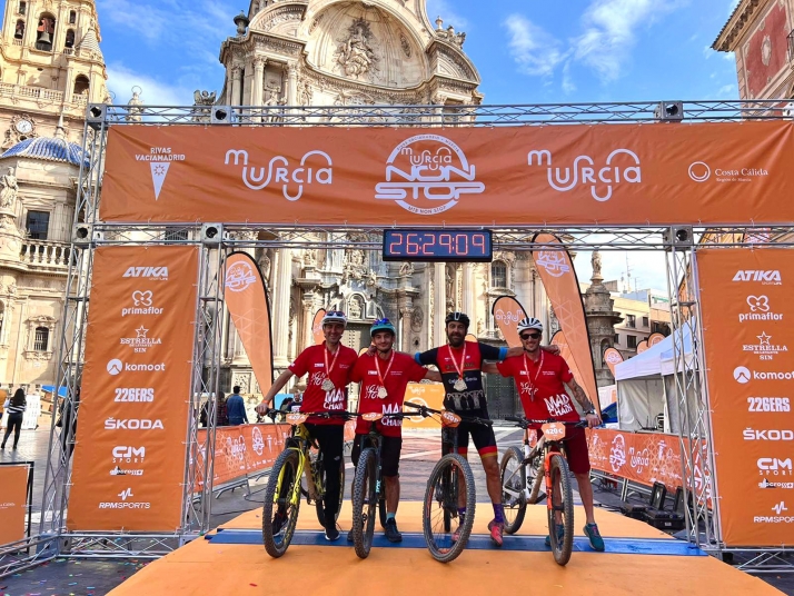 Cuatro sorianos, entre los mejores de la Madrid-Murcia Nonstop