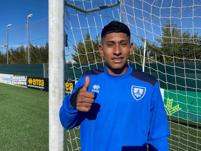 Vicente Jaime, último sub-23 de IDV que se incorpora a los entrenamientos del Numancia