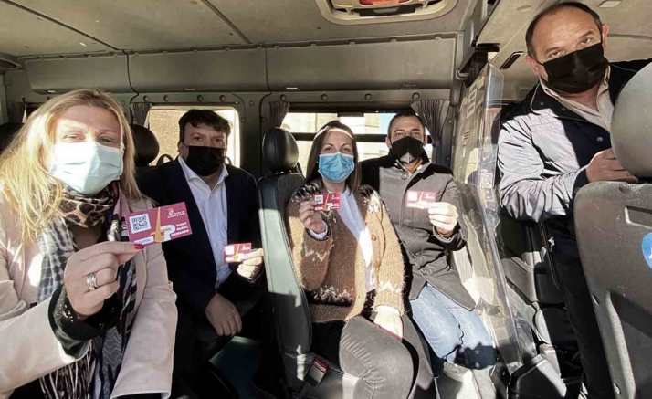 Entra en funcionamiento el Bono Rural gratuito en las zonas de transporte a la demanda de Almazán y Covaleda