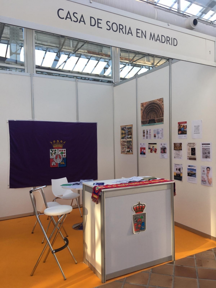 La Casa de Soria en Madrid, este en la Feria del Asociacionismo