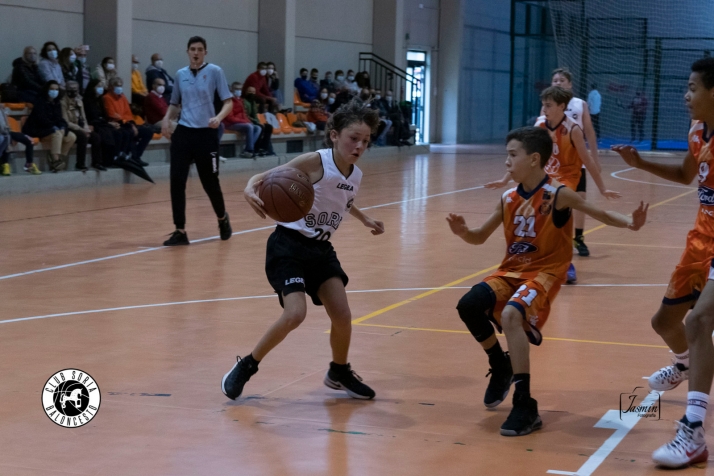 Dura derrota del infantil C del CSB ante el Tizona  B por 9-60