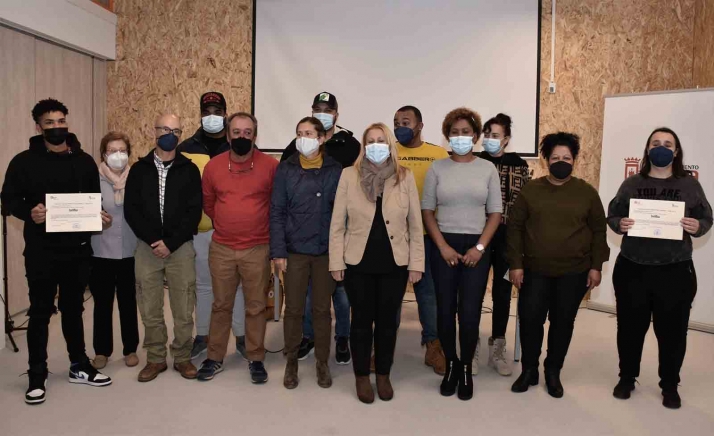 Clausurada la AFE ‘Duero XIII A’, que ha formado a nueve alumnos en revestimientos continuos en construcción