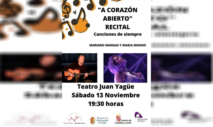 El sábado, recital con canciones de siempre en San Leonardo