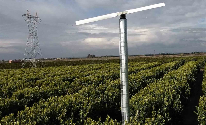 Comienza la medición del volumen de ruido en las torres antihelada de La Rasa