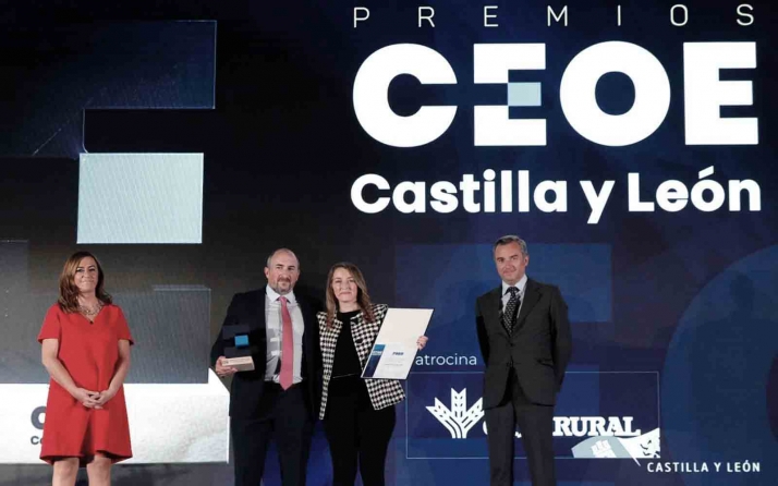 CEOE Castilla y León reconoce al soriano Arsenio Ortega por su compromiso y dedicación empresarial