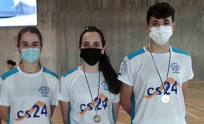 Tres sorianos, al Nacional sub17 de bádninton este fin de semana 