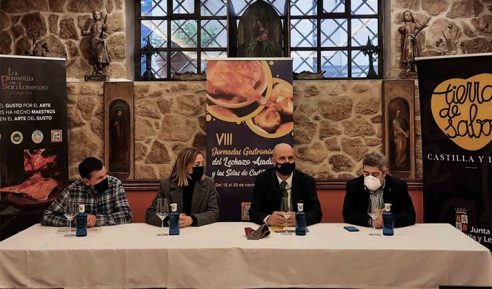 La Junta presenta las ‘VIII Jornadas Gastronómicas del lechazo asado y las setas de Castilla y León’ que serán durante segunda quincena del mes