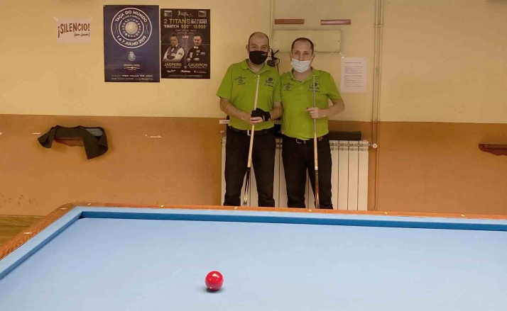 El billarista soriano Carlos Cortés, campeón con récords en Ponferrada