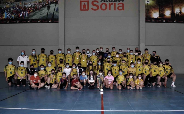 Comienza la competición para las categorías inferiores del BM Soria