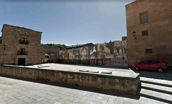 Soria Patrimonio muestra un informe negativo sobre la demolición de las traseras de la Audiencia